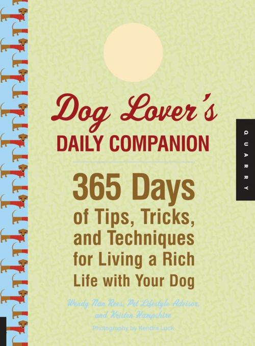 Cover of the book Dog Lover's Daily Companion by Wendy Nan Rees, Kristen Hampshire, Luck, Quarry Books