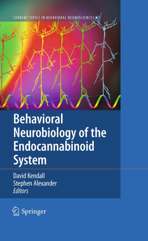 Cover of the book Behavioral Neurobiology of the Endocannabinoid System by , Springer Berlin Heidelberg