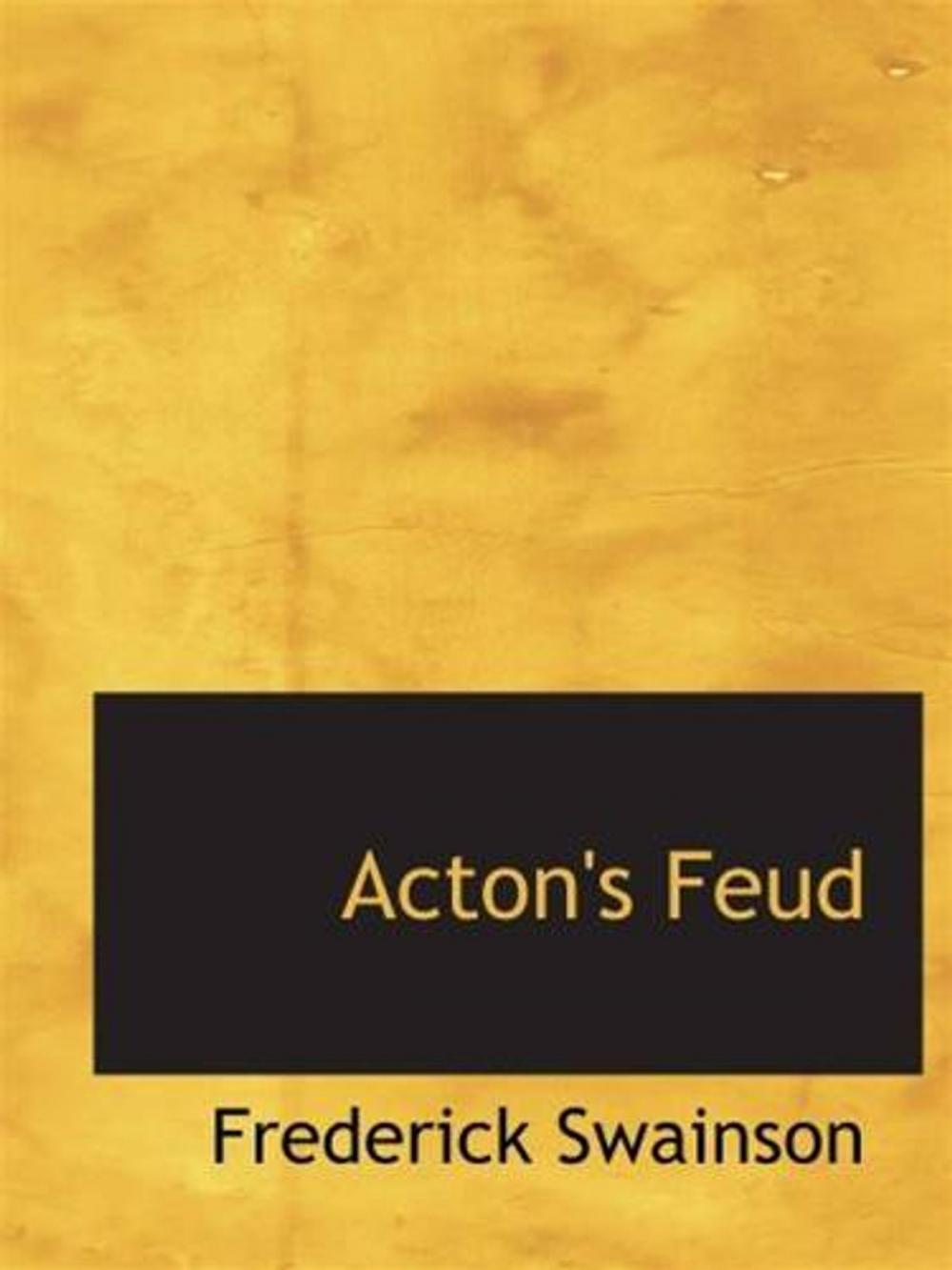 Big bigCover of Acton's Feud