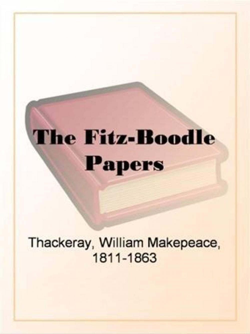 Big bigCover of The Fitz-Boodle Papers