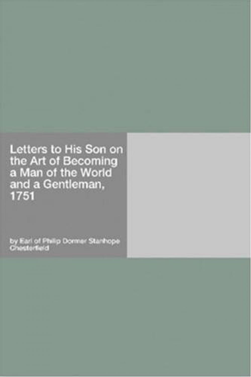 Big bigCover of Letters To His Son, 1751