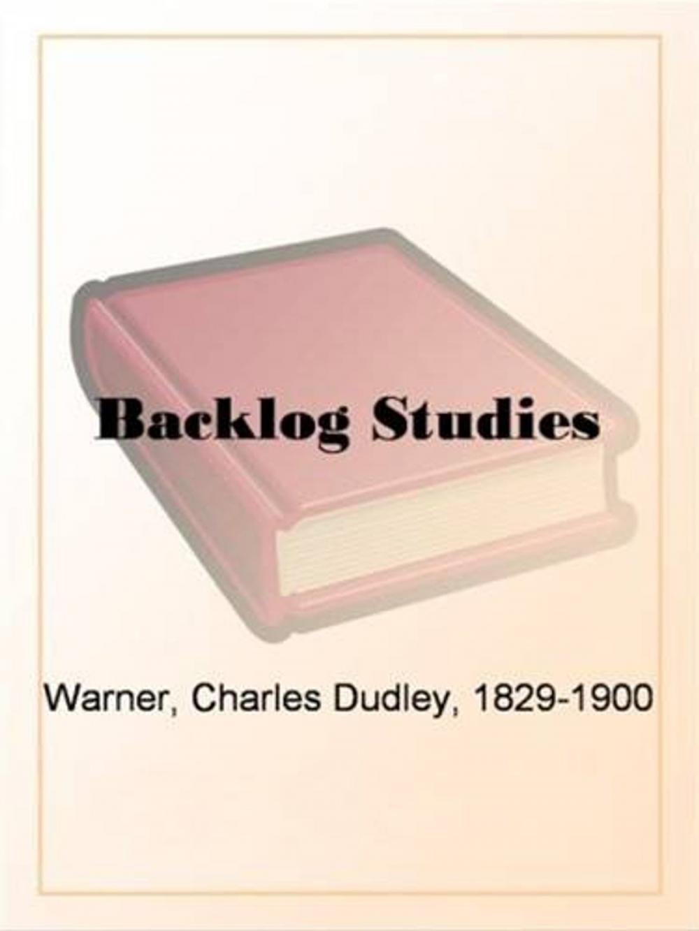 Big bigCover of Backlog Studies