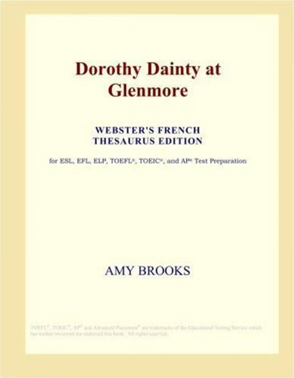 Big bigCover of Dorothy Dainty At Glenmore