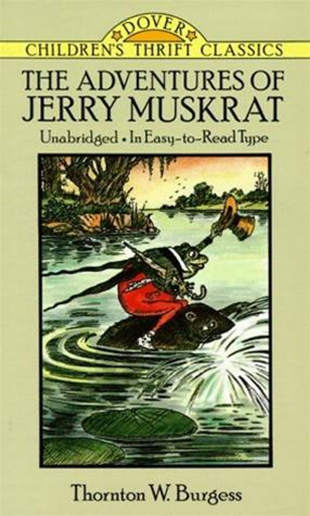 Big bigCover of The Adventures Of Jerry Muskrat