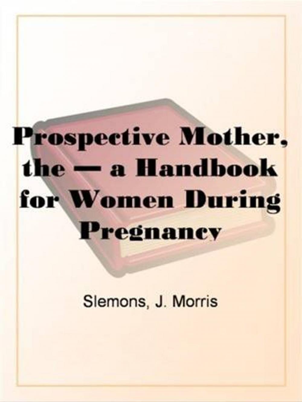 Big bigCover of The Prospective Mother