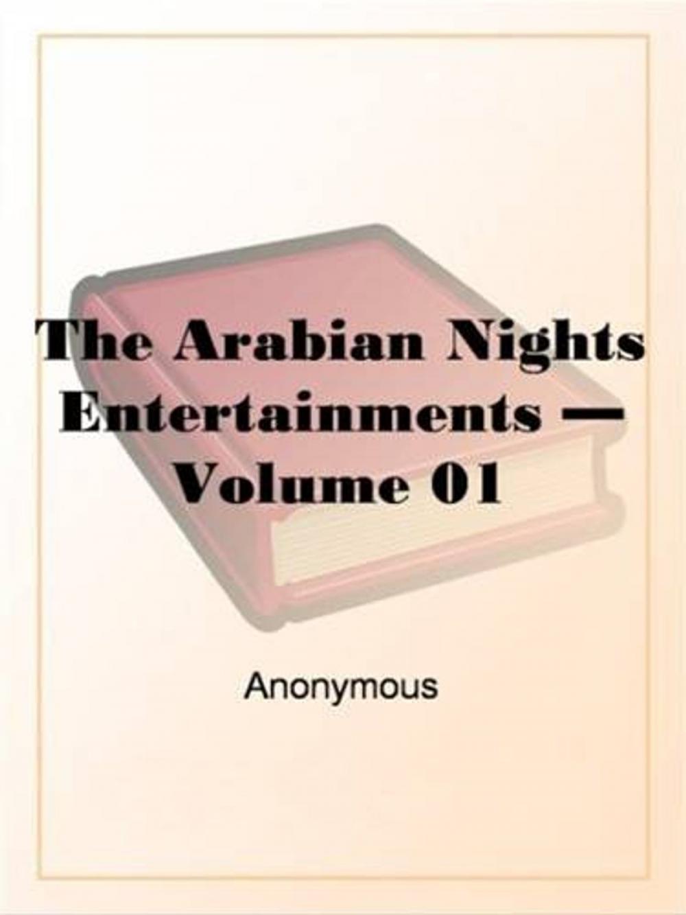Big bigCover of The Arabian Nights Entertainments Volume 1