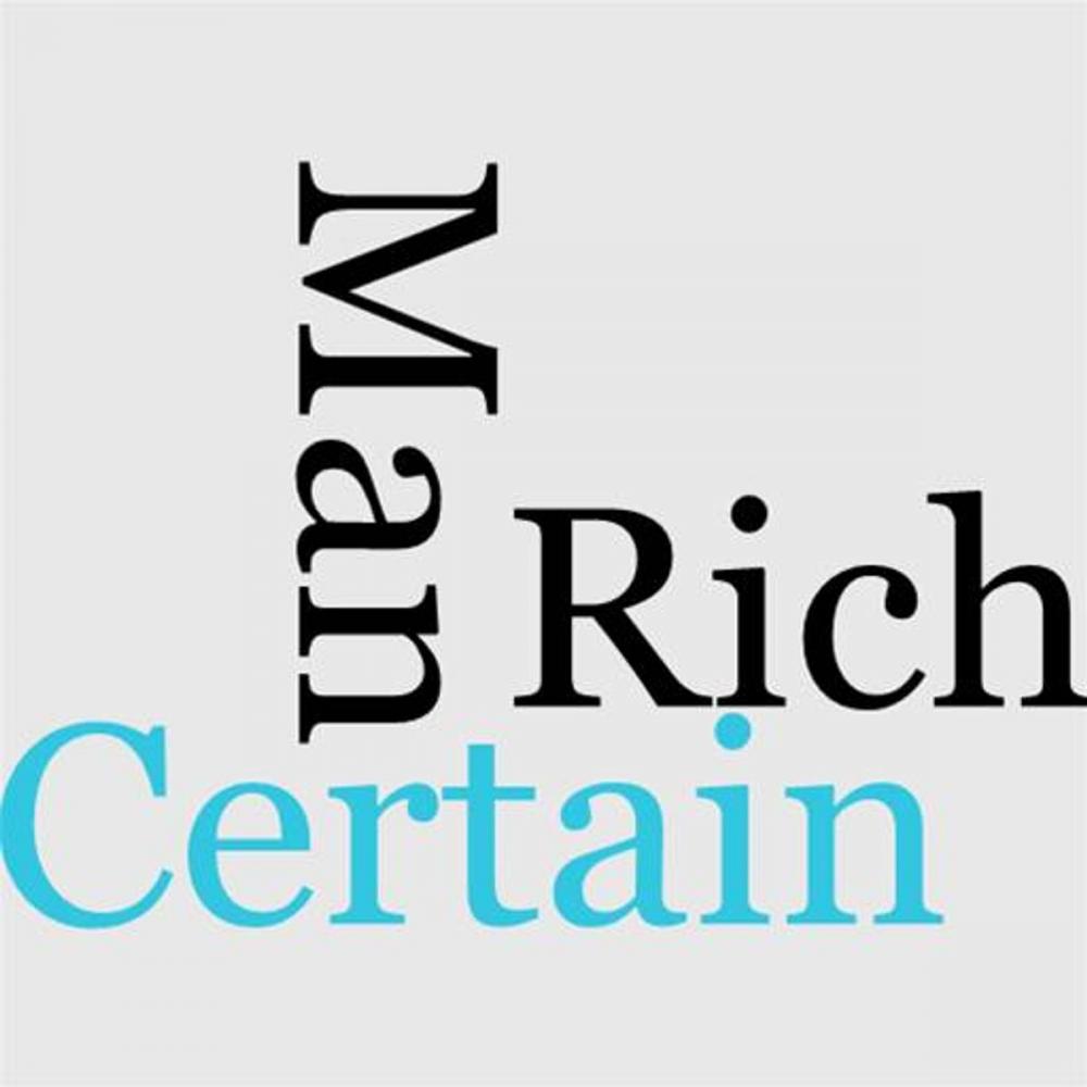 Big bigCover of A Certain Rich Man