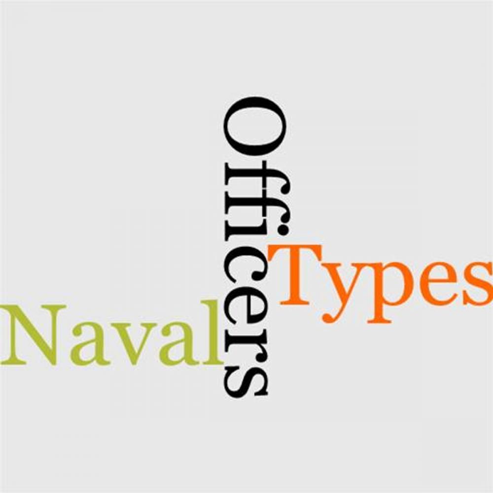 Big bigCover of Types Of Naval Officers