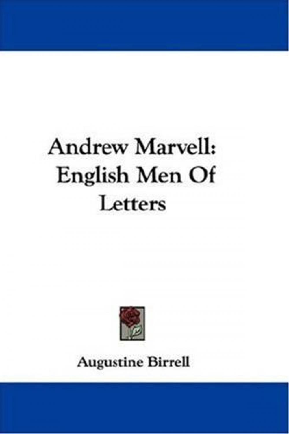 Big bigCover of Andrew Marvell