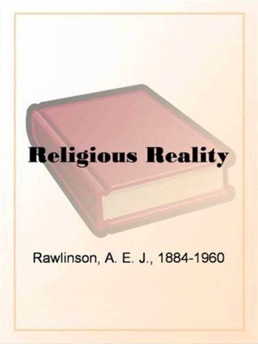 Big bigCover of Religious Reality