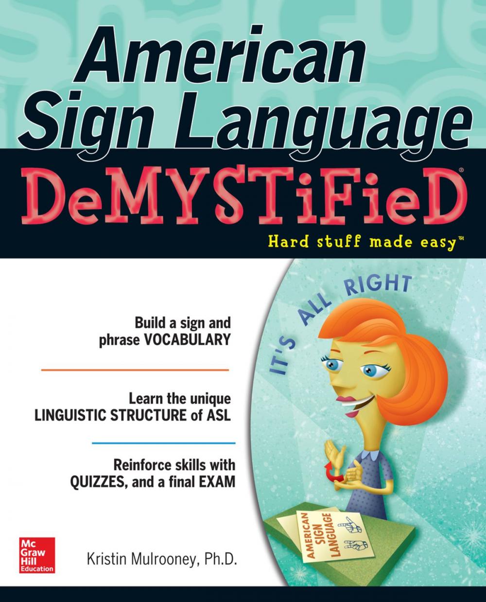 Big bigCover of American Sign Language Demystified with DVD