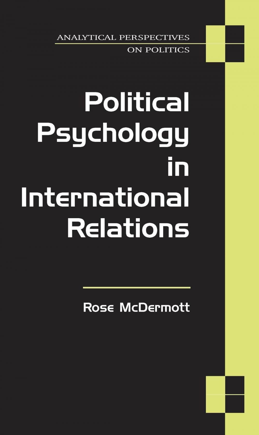 Big bigCover of Political Psychology in International Relations