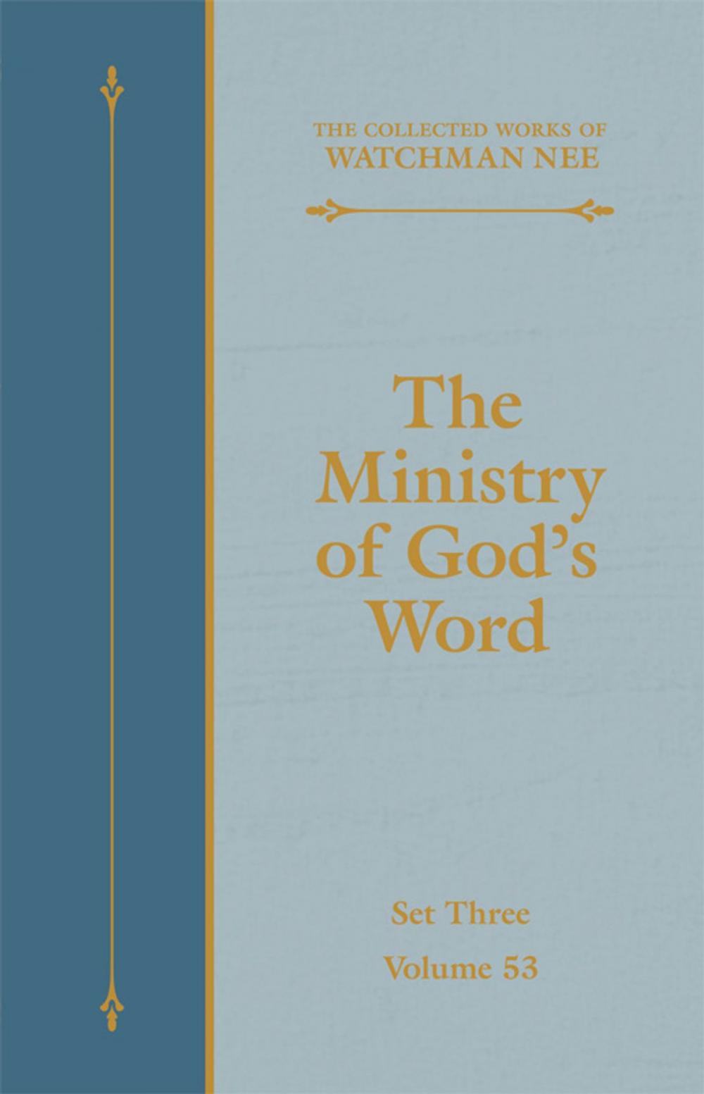 Big bigCover of The Ministry of God's Word