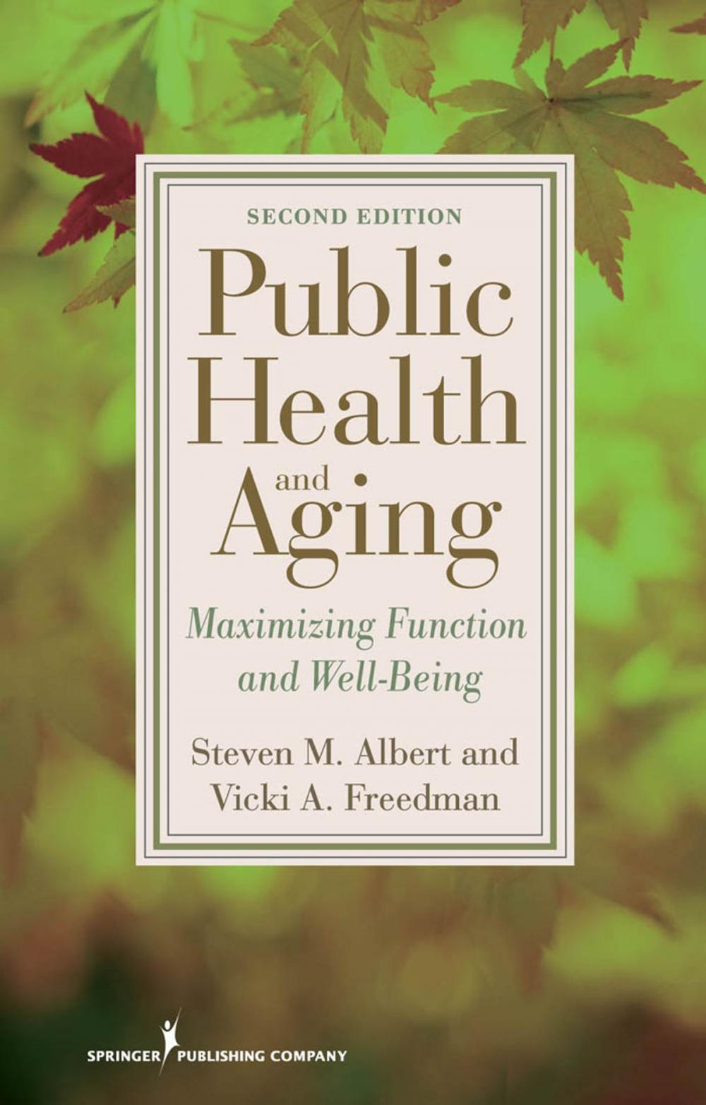 Big bigCover of Public Health and Aging