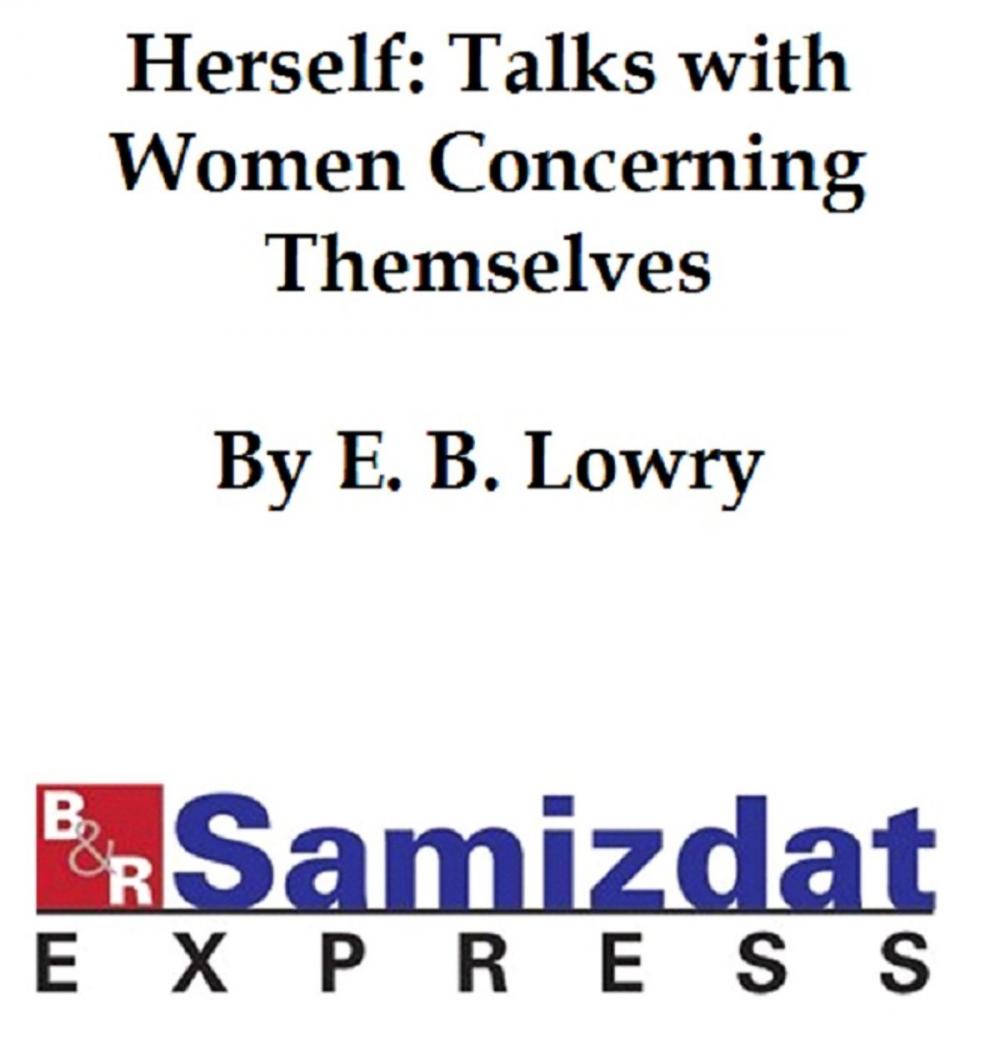Big bigCover of Herself: Talks with Women Concerning Themselves (1917)