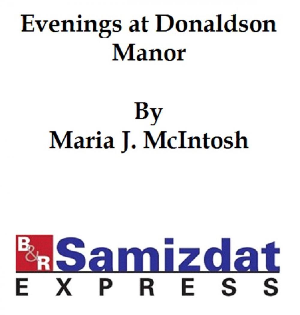 Big bigCover of Evenings at Donaldson Manor or The Christmas Guest