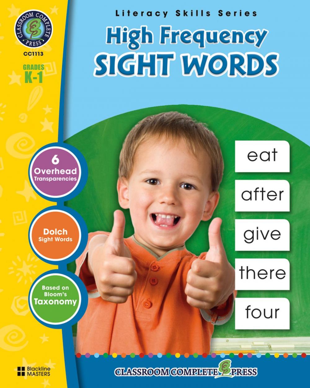 Big bigCover of High Frequency Sight Words Gr. PK-2