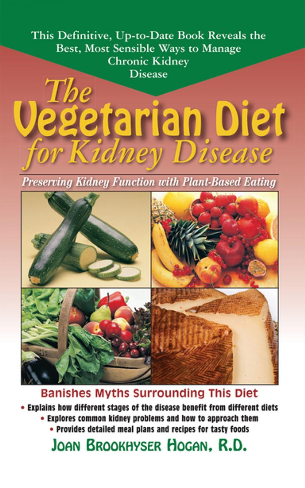 Big bigCover of The Vegetarian Diet for Kidney Disease