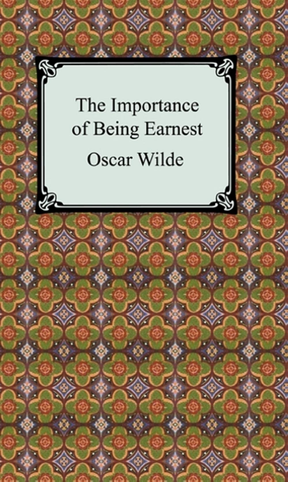 Big bigCover of The Importance of Being Earnest