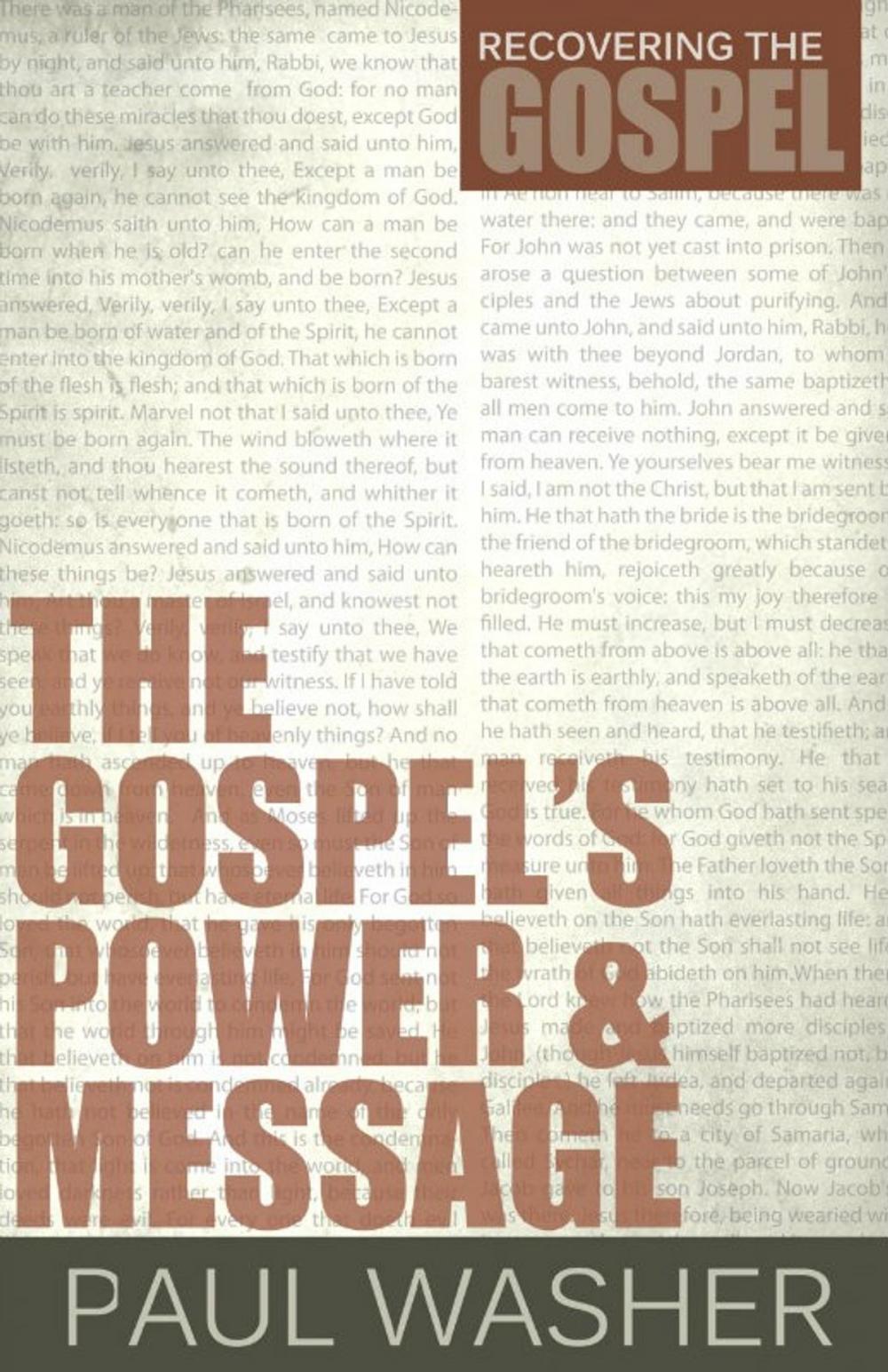 Big bigCover of The Gospels Power and Message