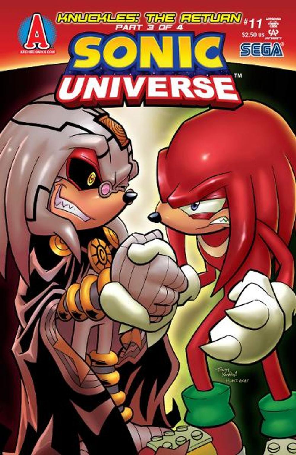 Big bigCover of Sonic Universe #11