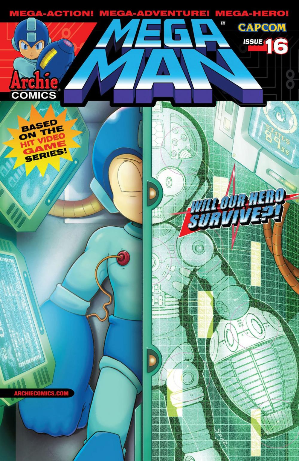 Big bigCover of Mega Man #16