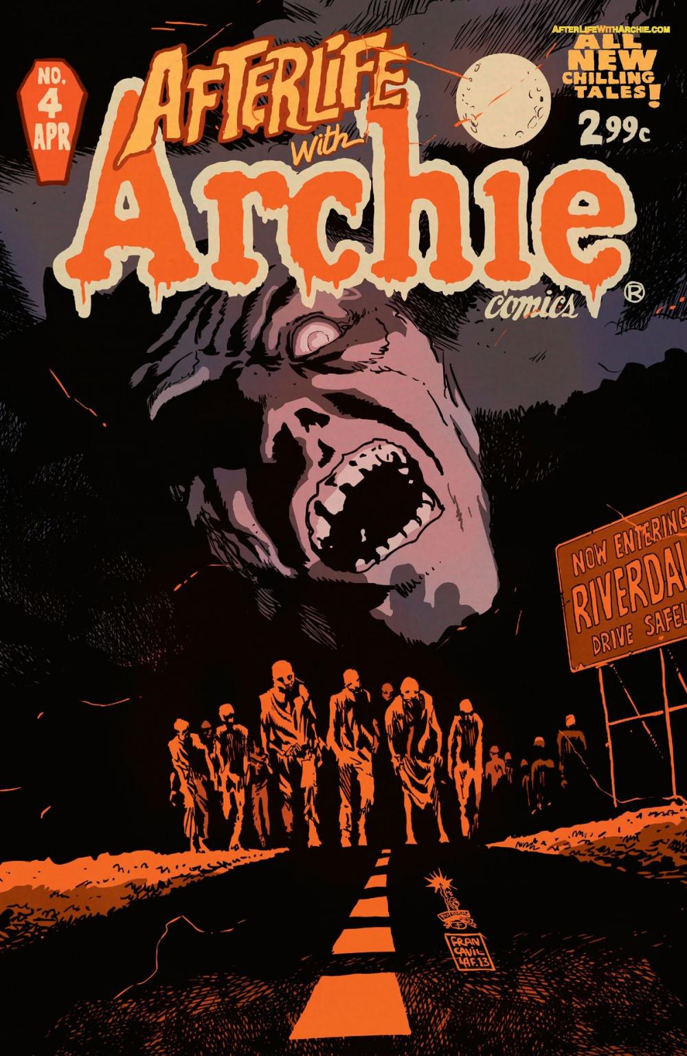 Big bigCover of Afterlife With Archie #4