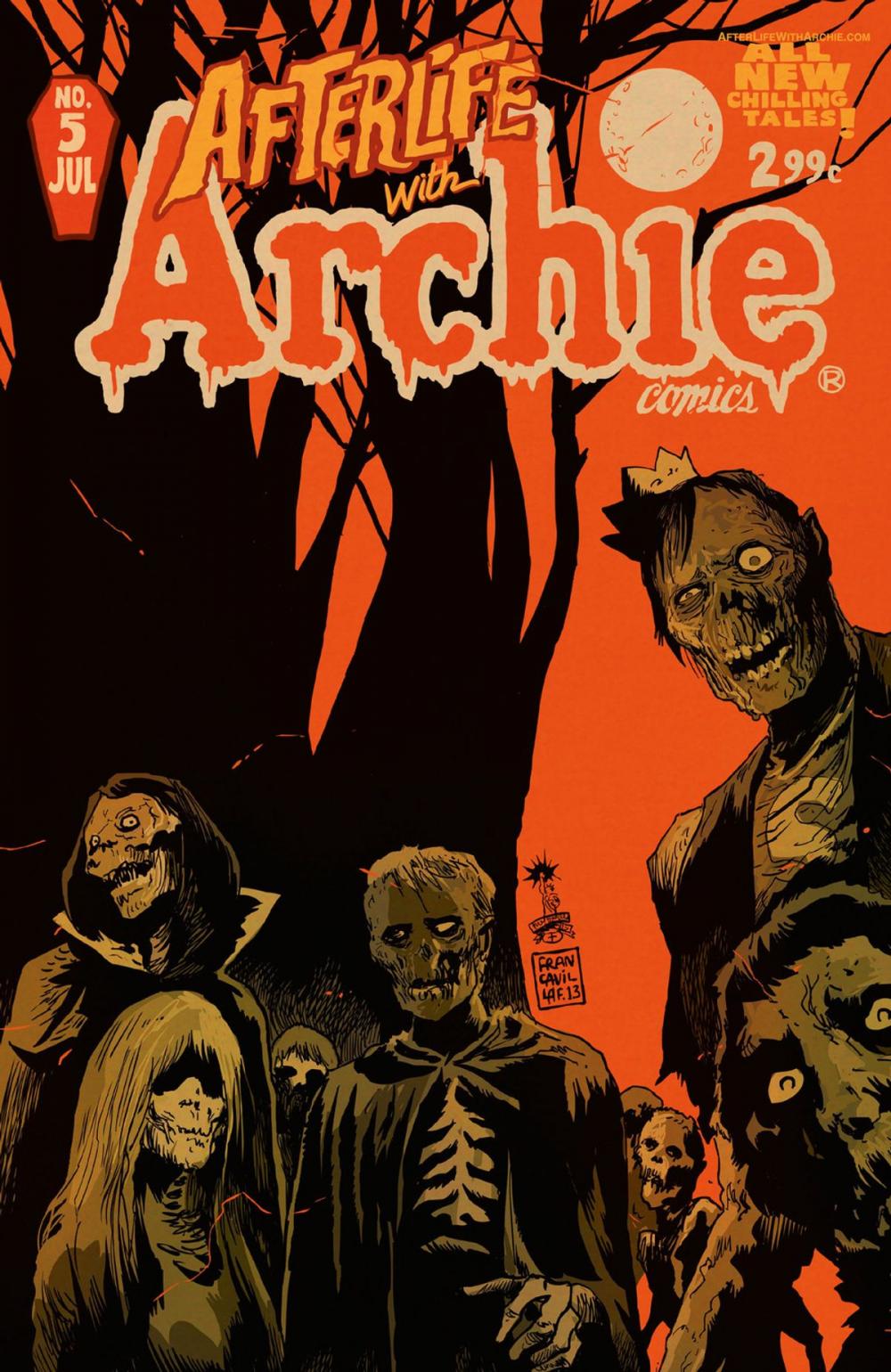Big bigCover of Afterlife With Archie #5