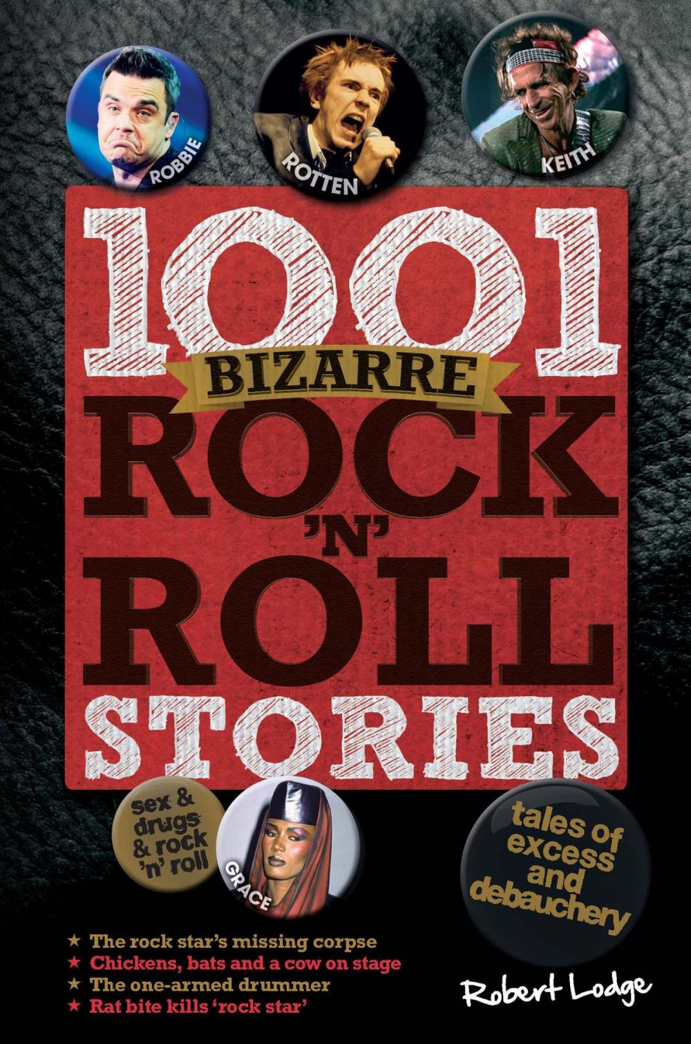 Big bigCover of 1001 Bizarre Rock 'n' Roll Stories