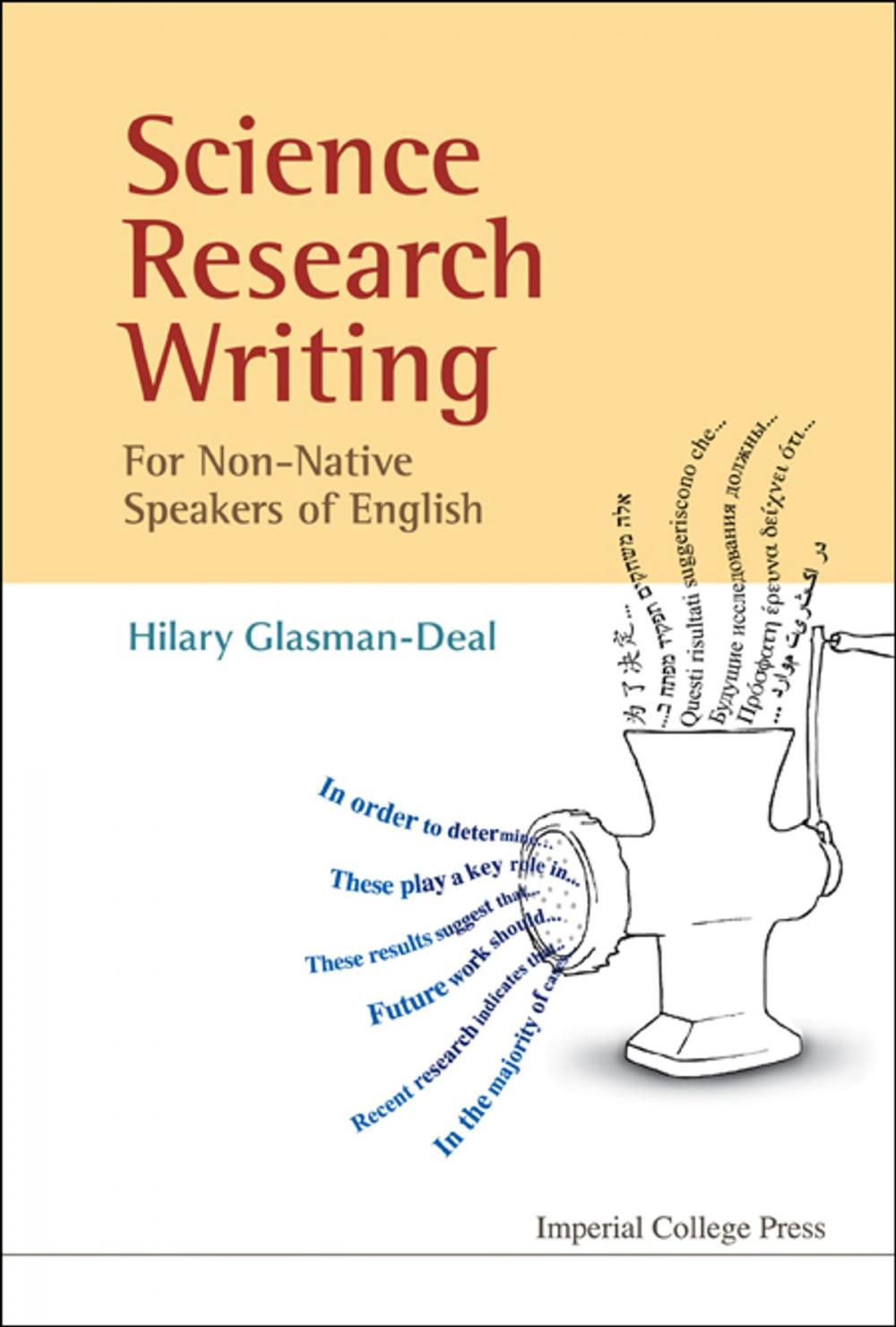 Big bigCover of Science Research Writing For Non-Native Speakers of English