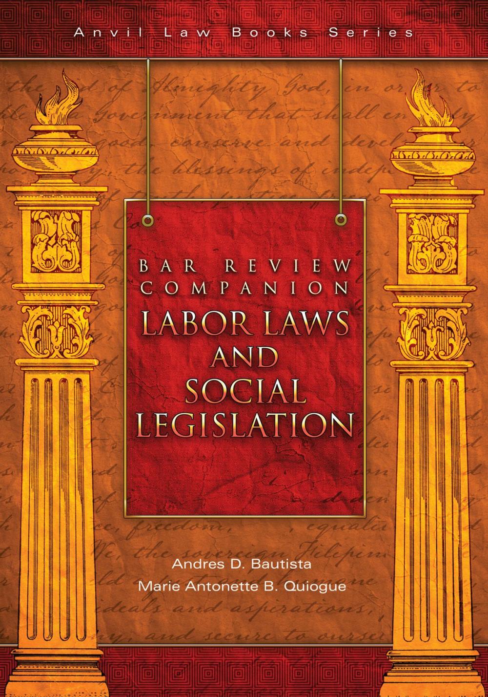 Big bigCover of Bar Review Companion: Labor Laws and Social Legislation