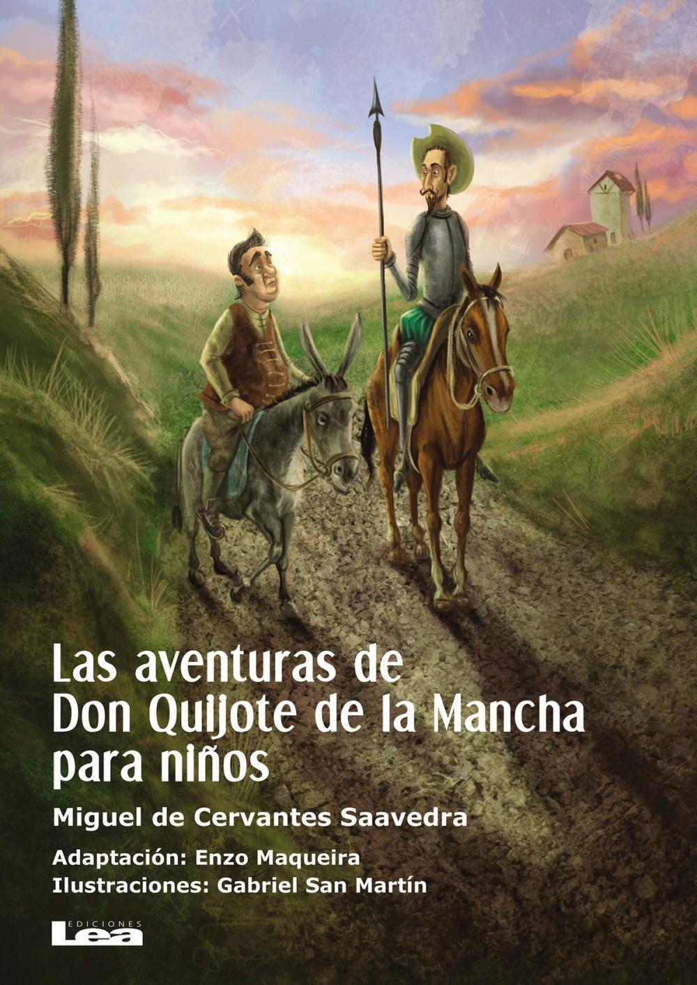 Big bigCover of Las aventuras de Don Quijote de la Mancha para niños