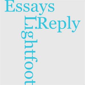Cover of the book A Reply To Dr. Lightfoot's Essays by Thomas Adolphus Trollope
