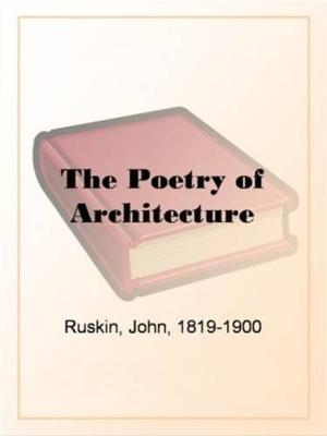 Cover of the book The Poetry Of Architecture by Basil Mathews