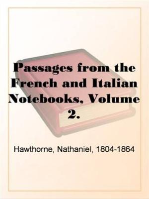 Book cover of Passages From The French And Italian Notebooks, Volume 2.