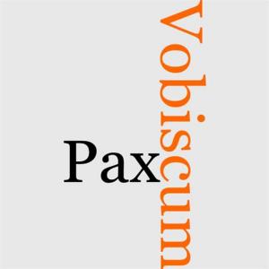 bigCover of the book Pax Vobiscum by 