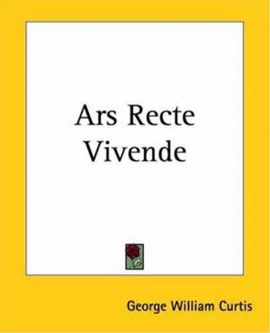 Cover of the book Ars Recte Vivende by Erasmus Darwin