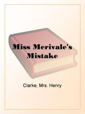 Cover of the book Miss Merivale's Mistake by Richard C Trench