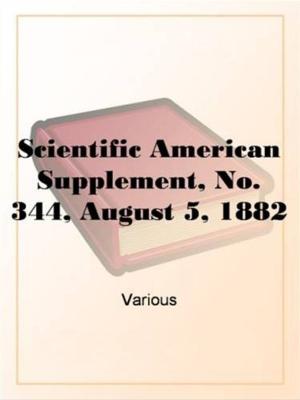 Cover of the book Scientific American Supplement, No. 344, August 5, 1882 by Emile Zola