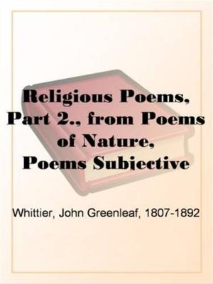 Cover of the book Poems Of Nature, Poems Subjective And Reminiscent by William Holmes McGuffey
