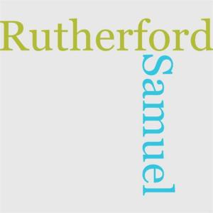 Cover of the book Samuel Rutherford by Henry Watterson