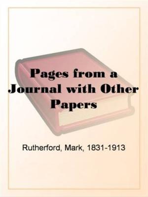 Cover of the book Pages From A Journal With Other Papers by Winston Churchill