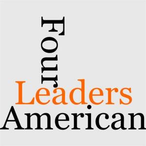 Cover of the book Four American Leaders by Carolyn Wells