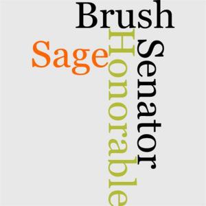 Cover of the book The Honorable Senator Sage-Brush by Founding Fathers