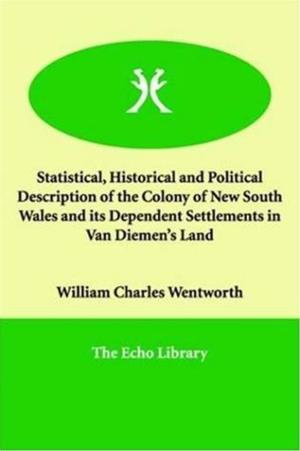 Cover of the book Statistical, Historical And Political Description Of The Colony Of New South Wales And Its Dependent Settlements In Van Diemen's Land by Eugene Sue