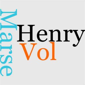 Cover of the book Marse Henry (Vol. 1) by Emma Helen Blair