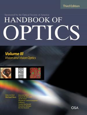 Book cover of Handbook of Optics, Third Edition Volume III: Vision and Vision Optics(set)