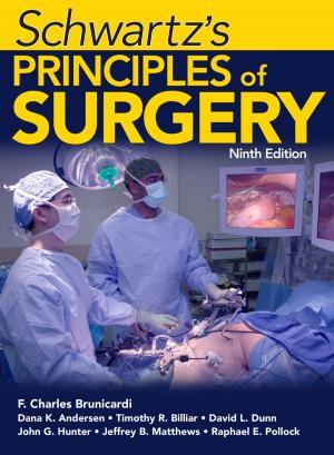 Book cover of Schwartz's Principles of Surgery, Ninth Edition