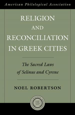 Book cover of Religion and Reconciliation in Greek Cities
