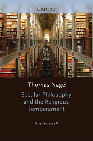 Book cover of Secular Philosophy and the Religious Temperament